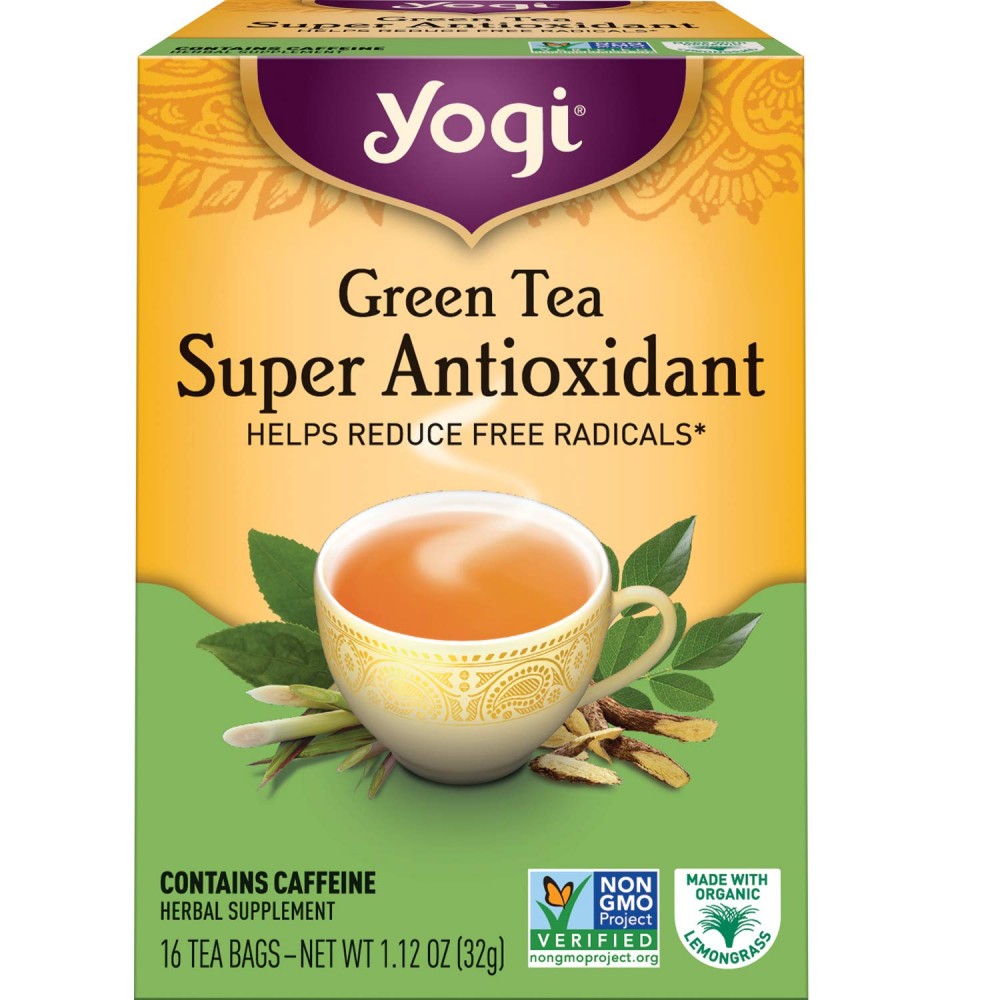 Yogi Green Spr Antioxidnt Tea (6x16 Bag)