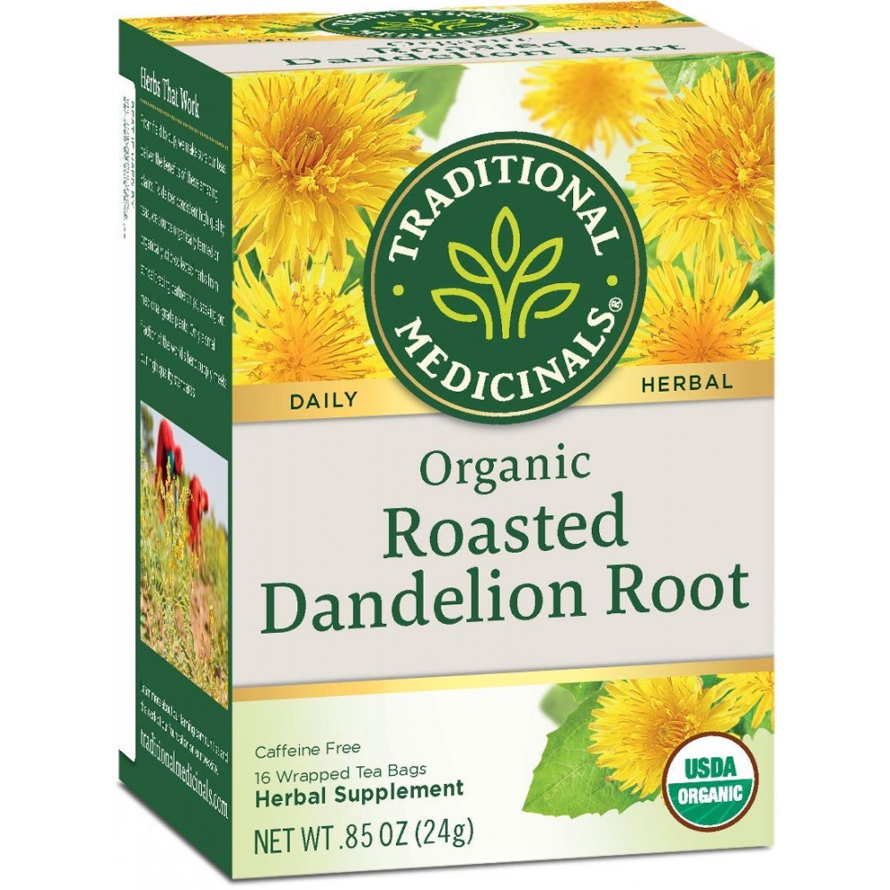 Traditional Medicinals Roasted Dandelion Root Tea (6x16 Bag)