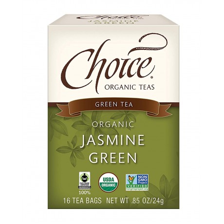 Choice Organic Teas Jasmine Green (6x16 Bag)