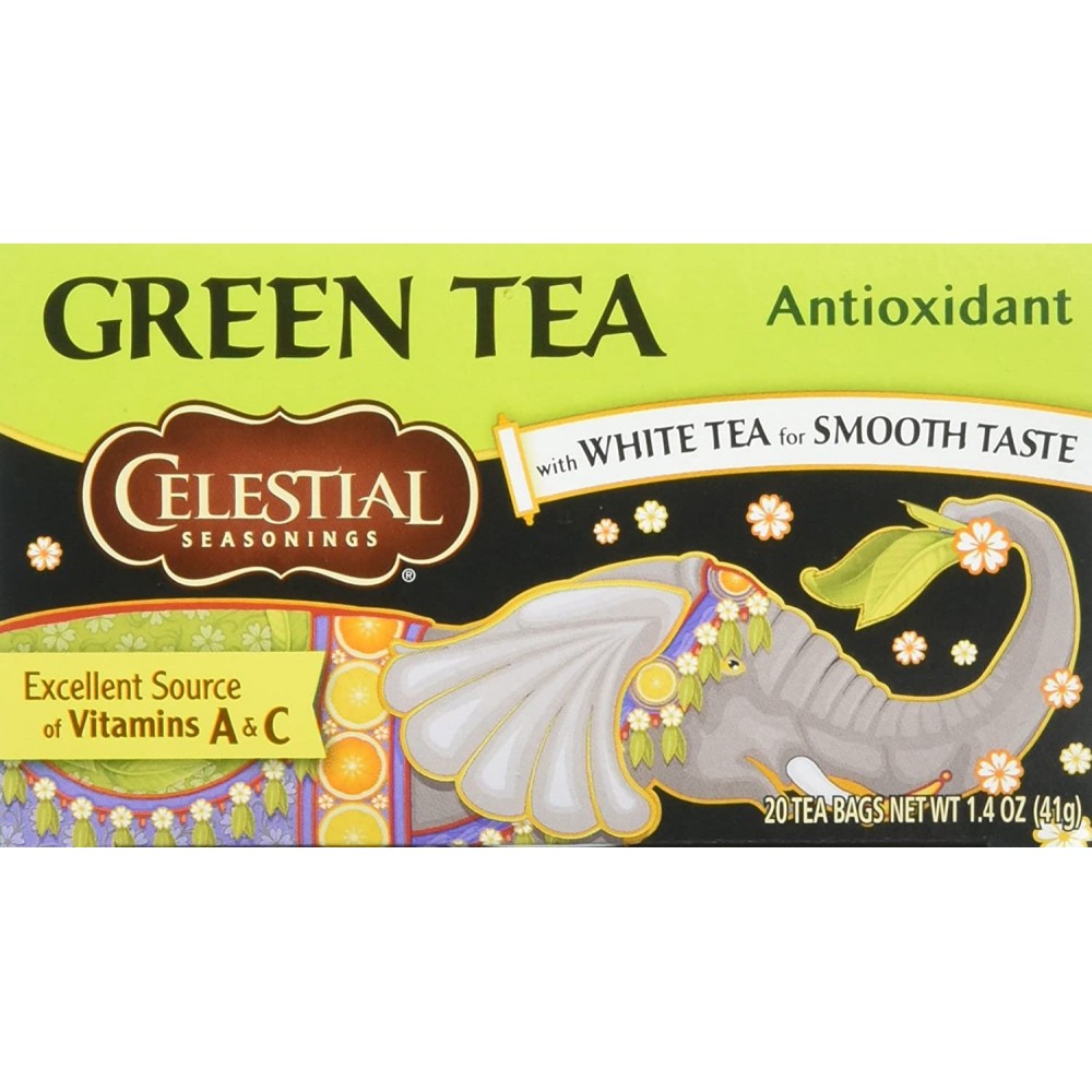 Celestial Seasonings Antioxidant Green Tea (6x20 Bag)