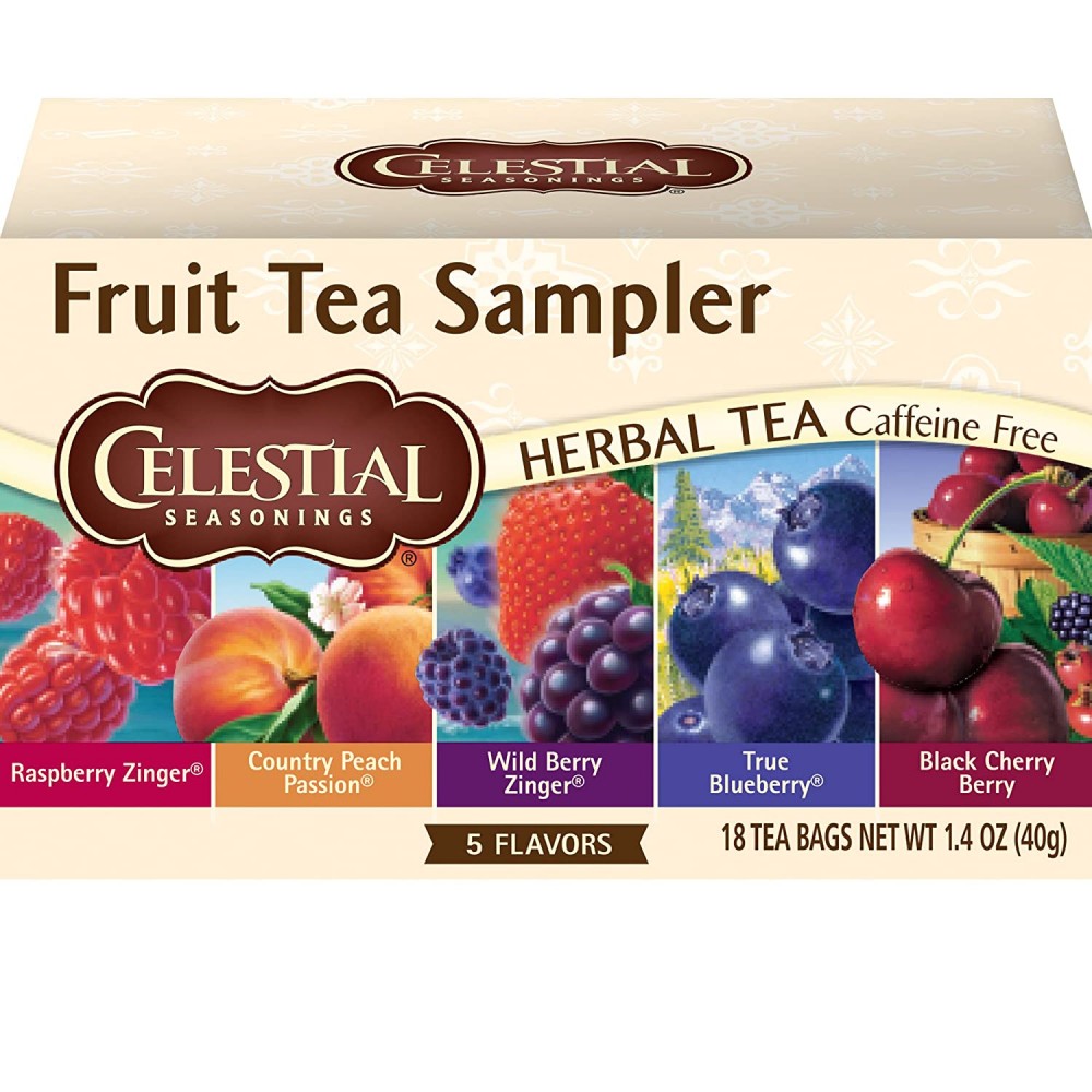 Celestial Seasonings Fruit Tea Sampler (6x18 Bag)