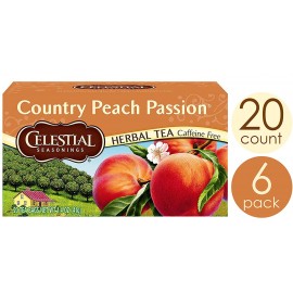 Celestial Seasonings Country Peach Passion Herb Tea (6x20bag)