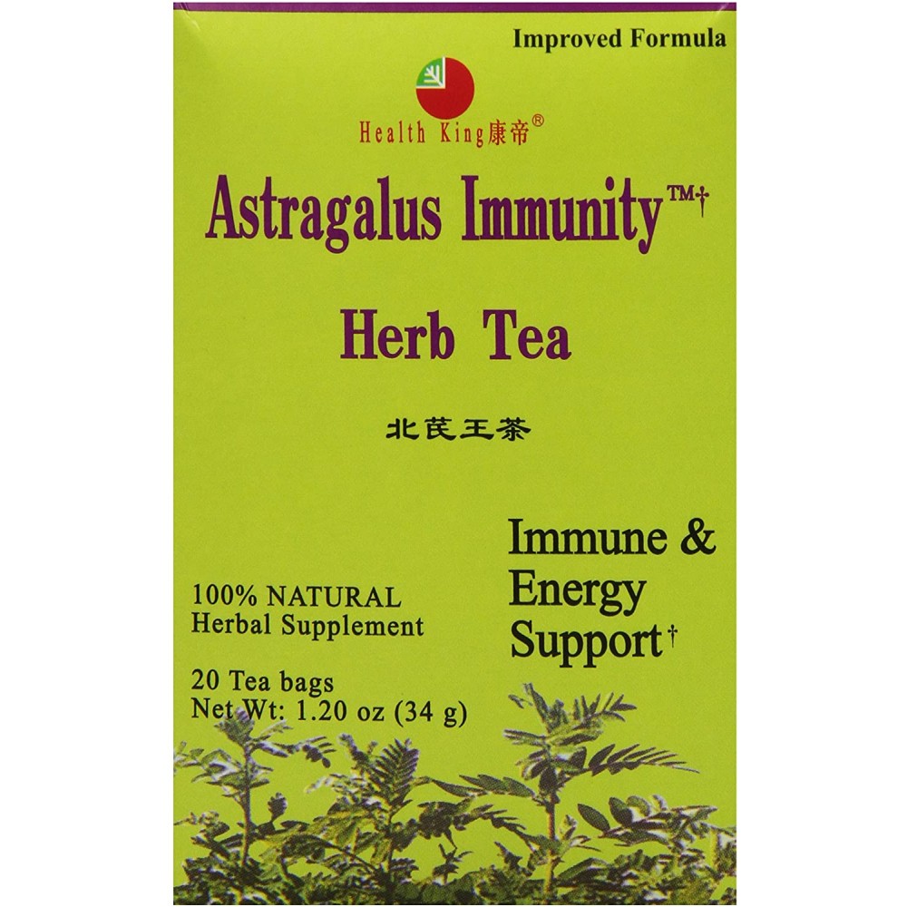 Health King Astragalus Immunity Herb Tea (1x20 Tea Bags)