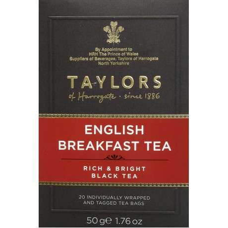 Taylors Of Harrogate English Breakfast Tea (6x20BAG )