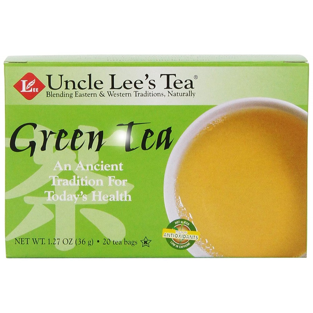 Uncle Lee's Tea Green Tea (6 Pack 20 Bags)