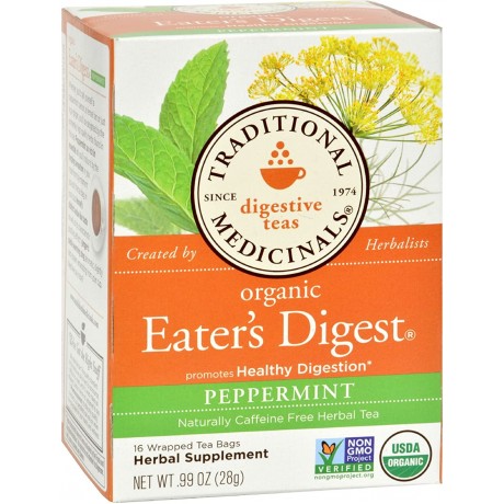 Traditional Medicinals Eater's Digest Herb Tea (6x16 Bag)