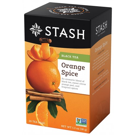 Stash Tea Orange Spc Black Tea (6x20BAG )