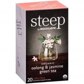 Bigelow Steep Organic Oolong & Jasmine Green Tea (6x20 BAG )