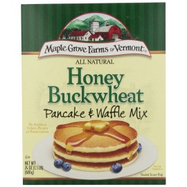 Maple Grove Farms Buckwheat & Honey Pancake Mix (6x24Oz)