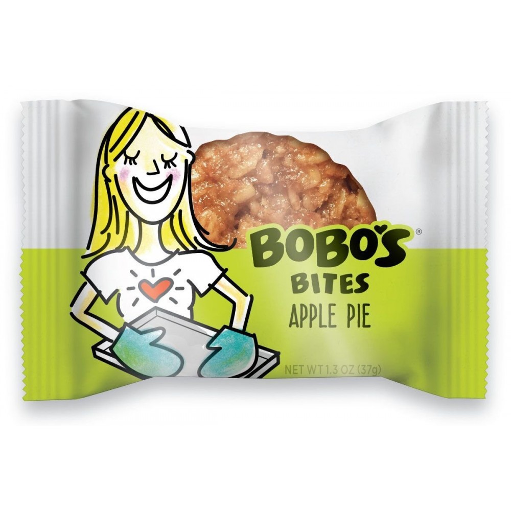 Bobo's Oat Bars Bites, Apple Pie, GF (6x5x1.3 OZ)