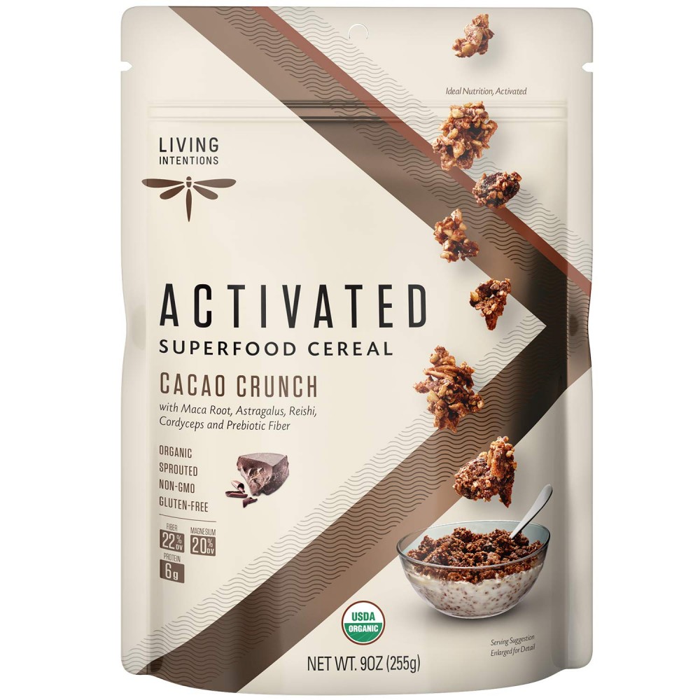 Living Intentions Cereal Cacao Crunch Superfood (6x9 OZ)