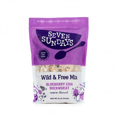 Seven Sundays Muesli - Blueberry Chia Buckwheat (6X12 OZ)