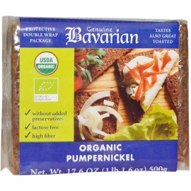 Bavarian Breads Organic Pumpernickel Bread (6x17.6Oz)