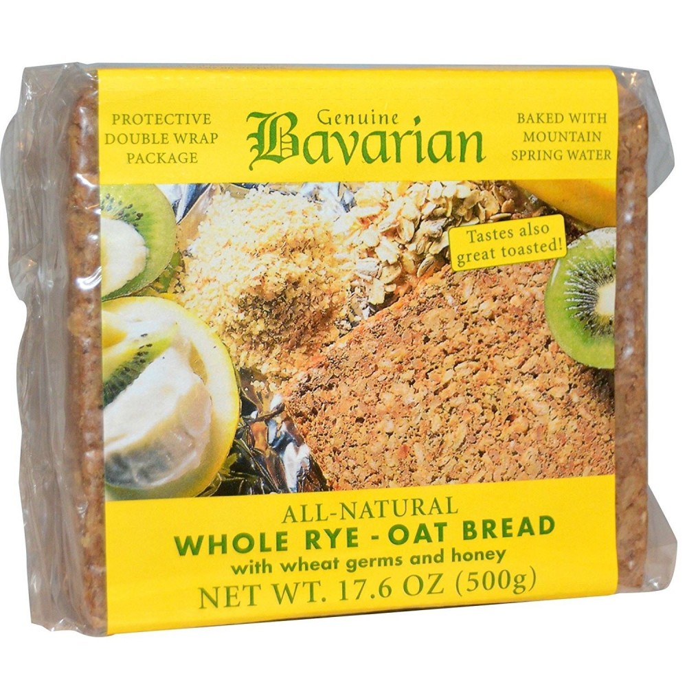 Bavarian Breads, Whole Rye-Oat Bread (6x17.6Oz)