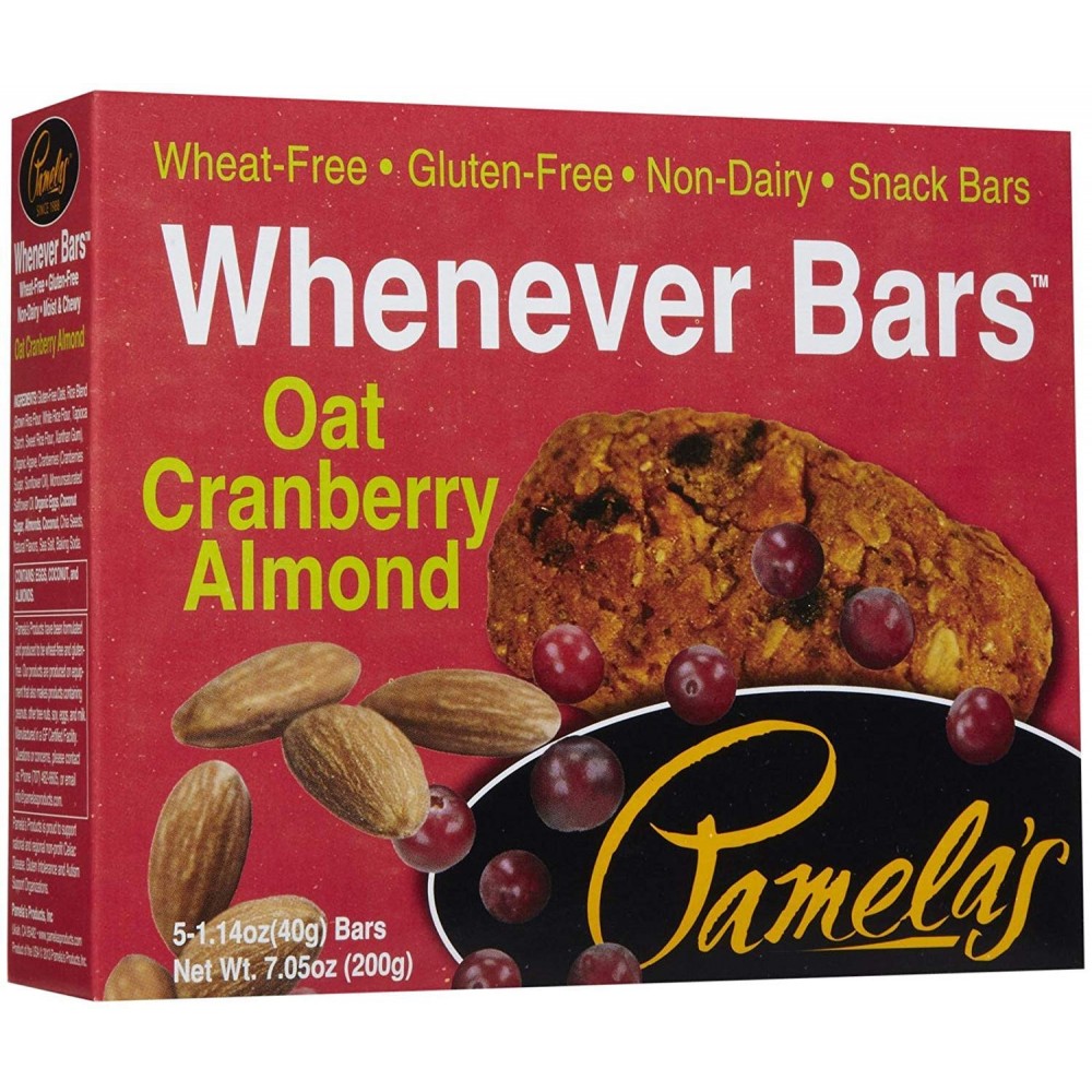 Pamela's Oat Cranberry Almond Bars (6x5 CT)