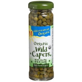 Mediterranean Organics Capers (24x3.5 Oz)