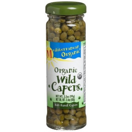 Mediterranean Organics Capers (24x3.5 Oz)