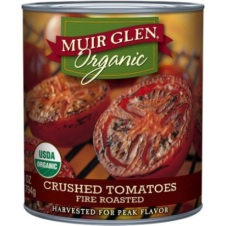 Muir Glen Crushed Fire Roasted Tomato (12x28 Oz)