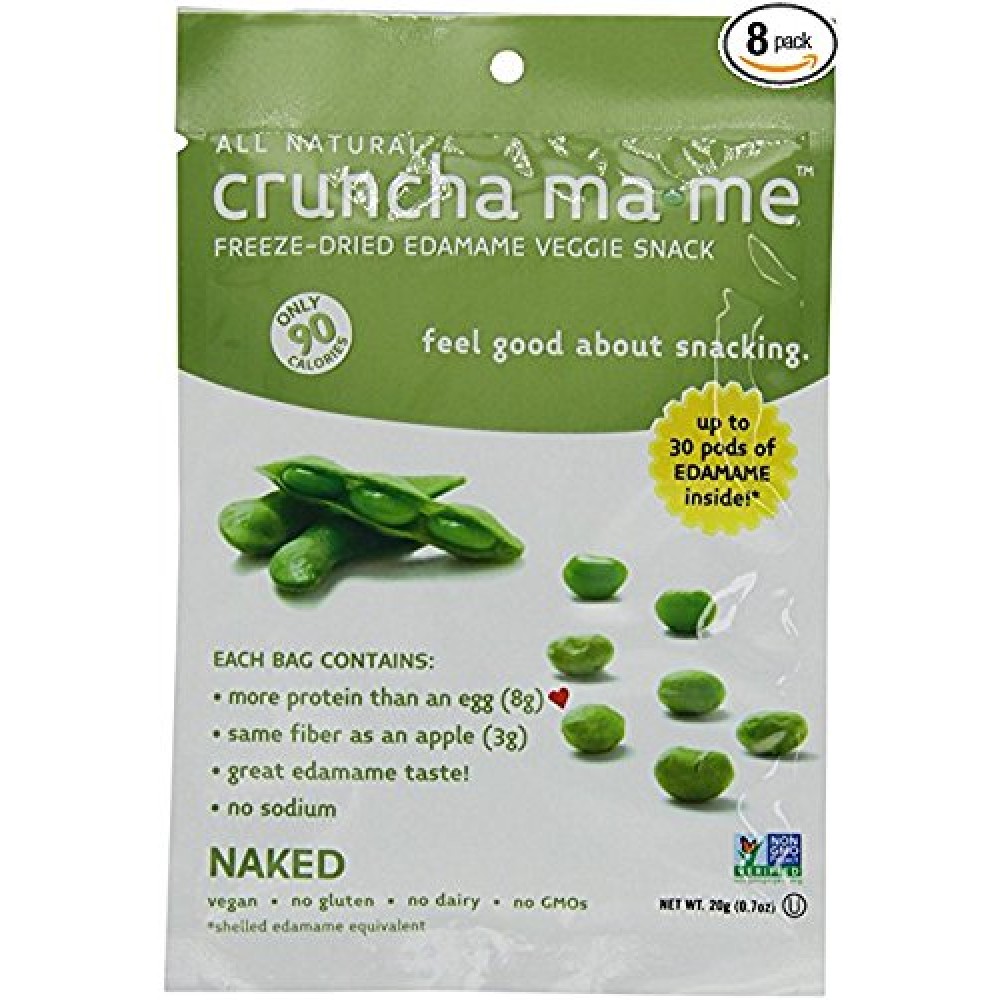 Cruncha Ma-Me Edamame Naked (8x0.7OZ )