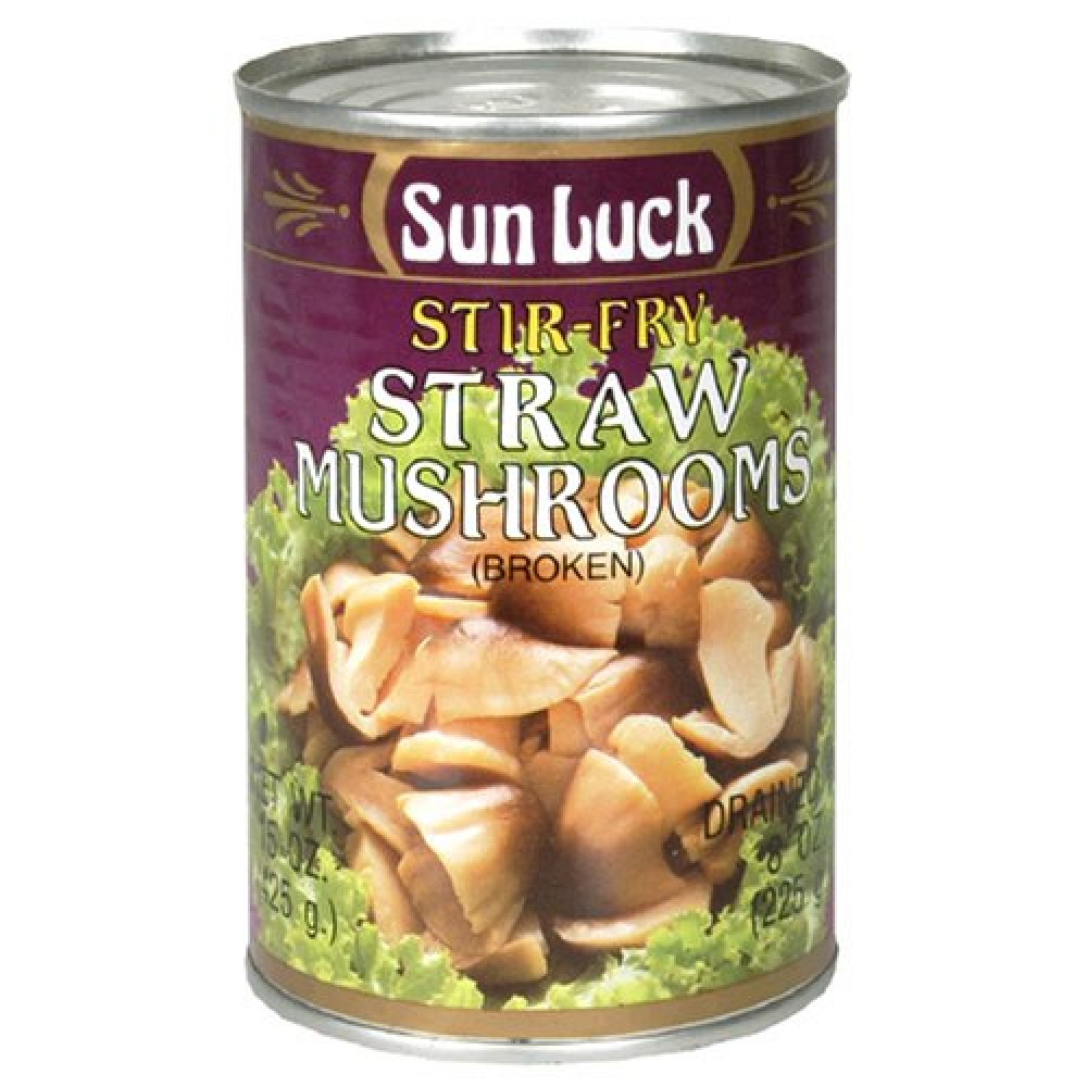 Sun Luck Stirfry Straw Mushrooms (12x15OZ )