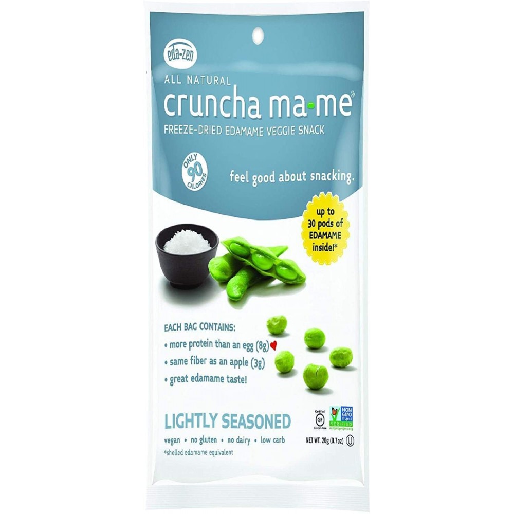 Cruncha Ma-Me Edamame Light Slt (8x0.7OZ )