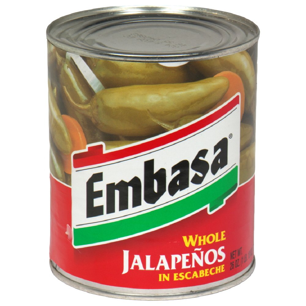 Embasa Whole Jalapenos (12x26OZ )