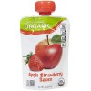 Santa Cruz Organic Apple Strawberry Sauce (6X4 Ct)