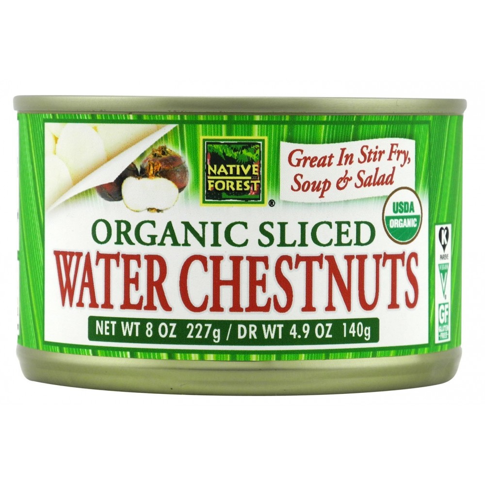 Native Forest Sliced Water Chestnut (6x8 OZ)