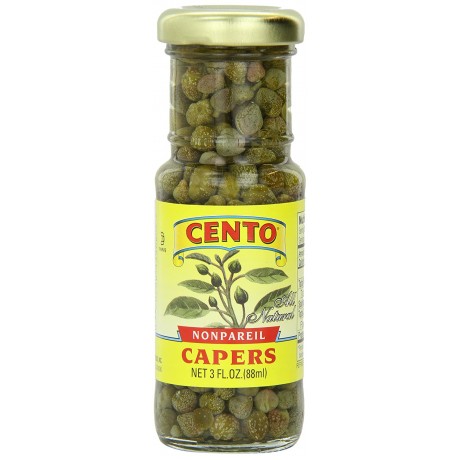 Cento Capers Nonpareil (12x3 OZ)