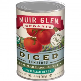 Muir Glen Diced Italian Tomato (12x14.5 Oz)