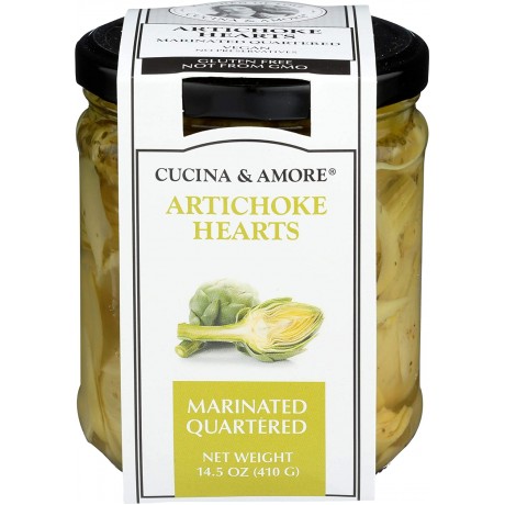 Cucina & Amore Artick Qtr Marinated (6x14.5OZ )