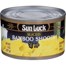 Sun Luck Sliced Bamboo Shoots (12x8 Oz)