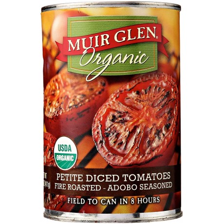 Muir Glen Diced Adobo Fire Roasted Tomato (12x14.5 Oz)