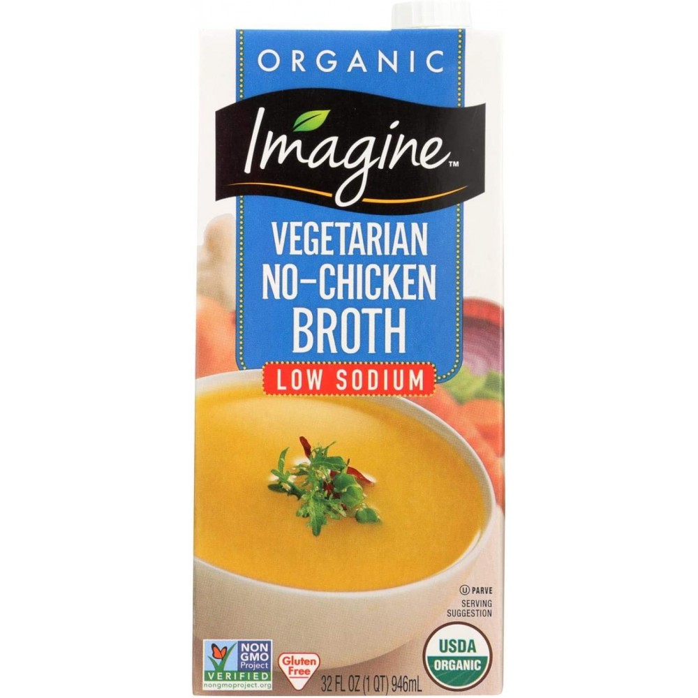 Imagine Foods No Chicken Broth Ls (12x32OZ )