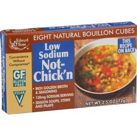 Edward & Sons No Chicken Boulln Lowsod (12x2.5OZ )